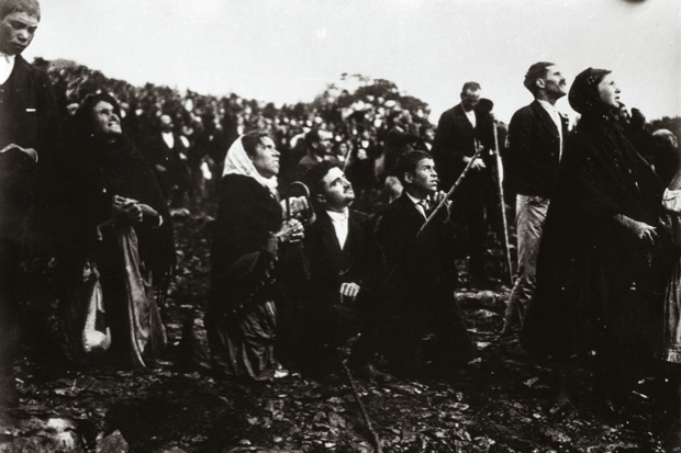 The Miracle of the Sun in Fatima, Portugal