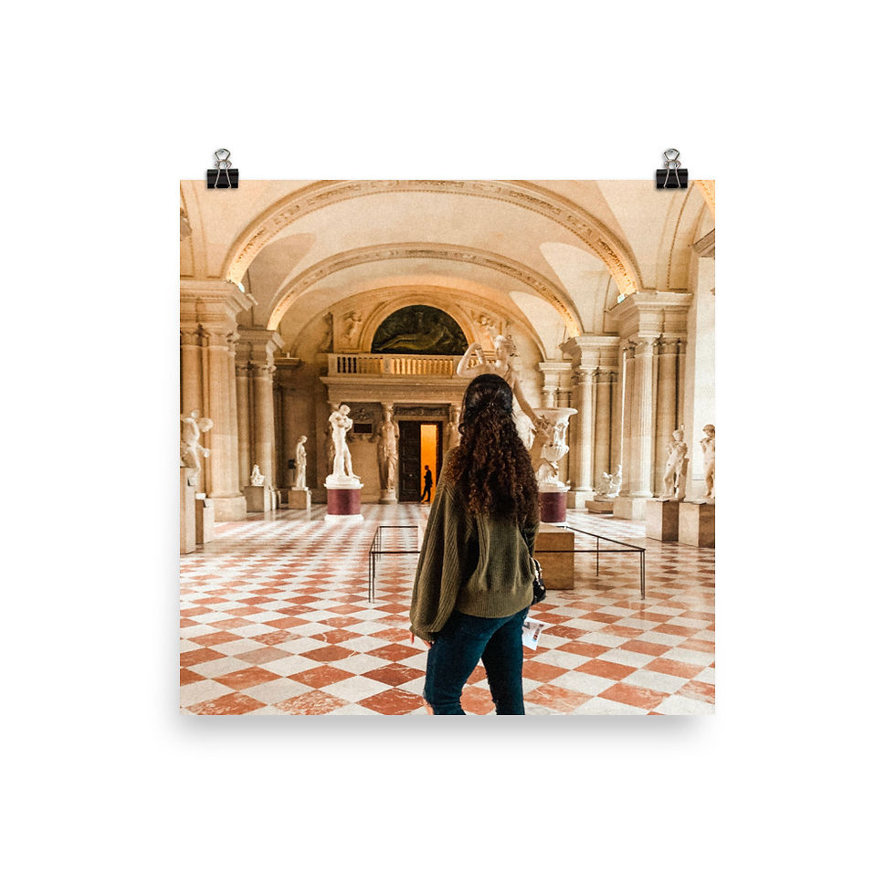 Thumbnail: Girl in the Louvre