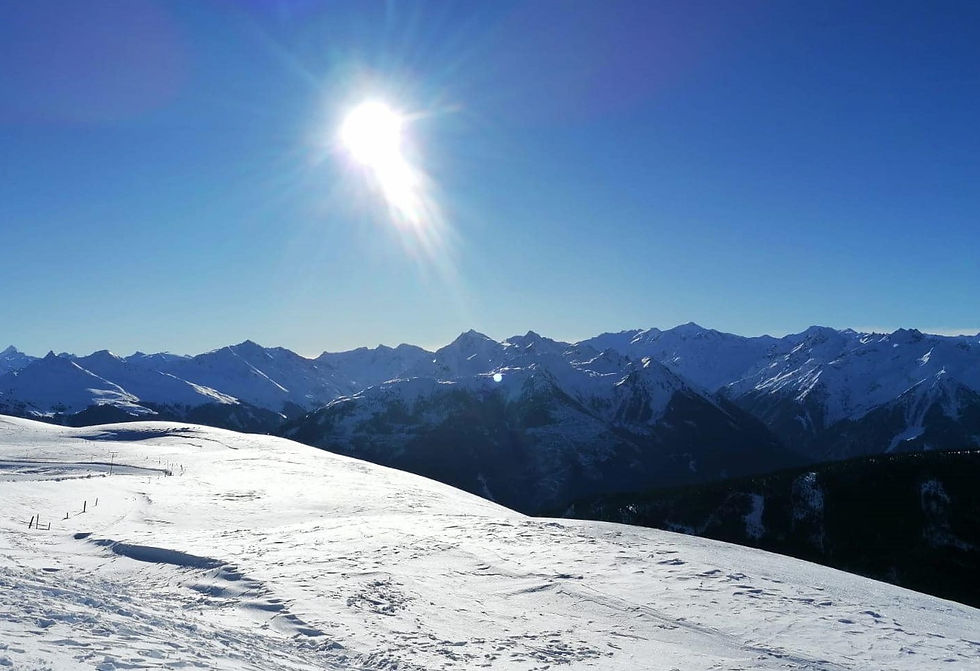 Skiing with kids