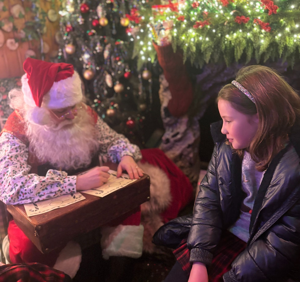 where to see Santa in London 2025