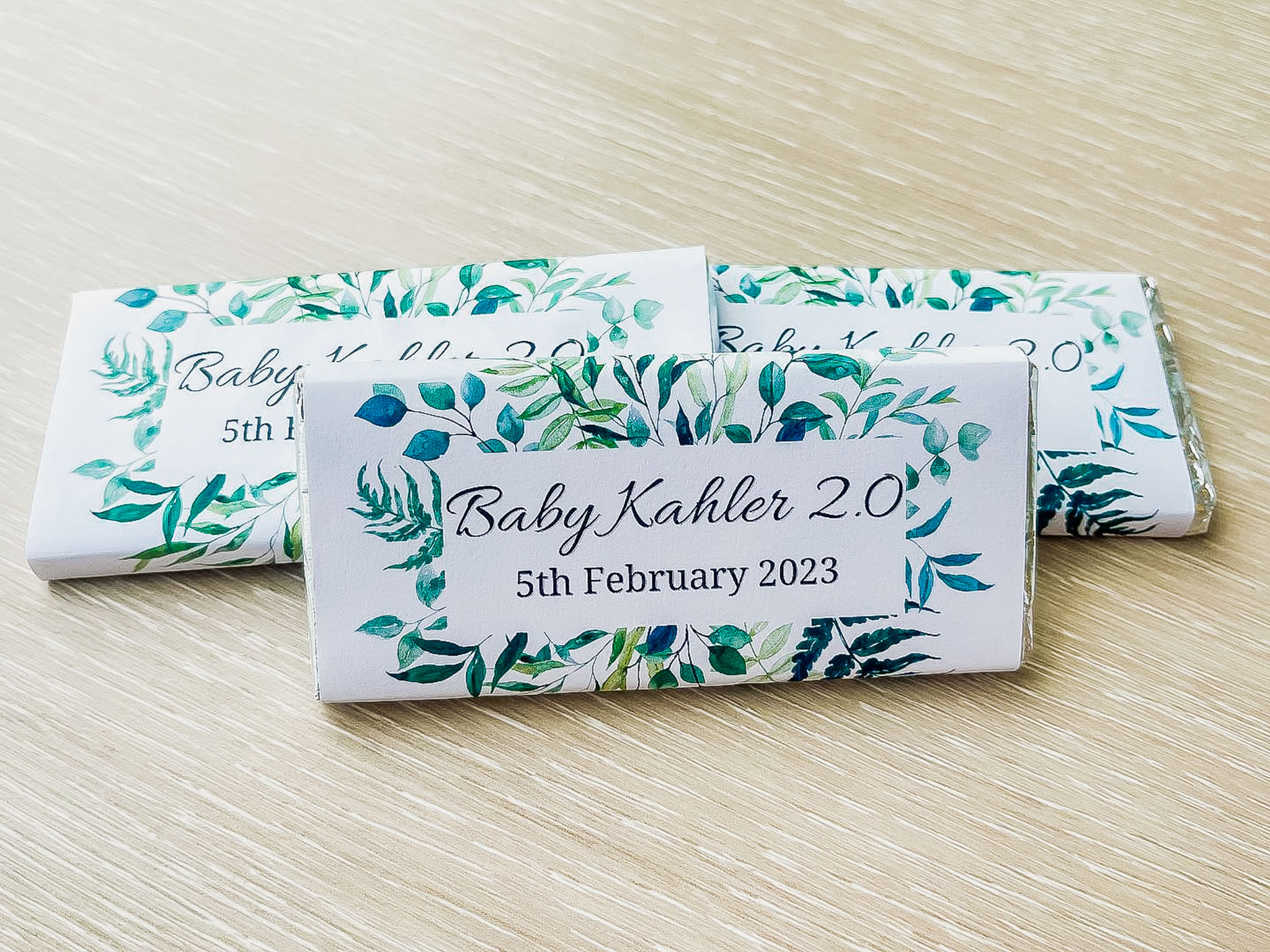 Chocolate Bar Wrappers - Personalised