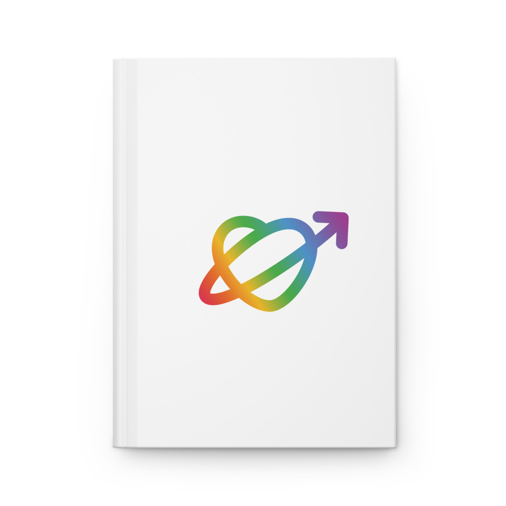 Rainbow Hardcover Journal - 'That Gay Life Coach' - Manifest Yourself