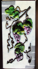 uvas na parede
