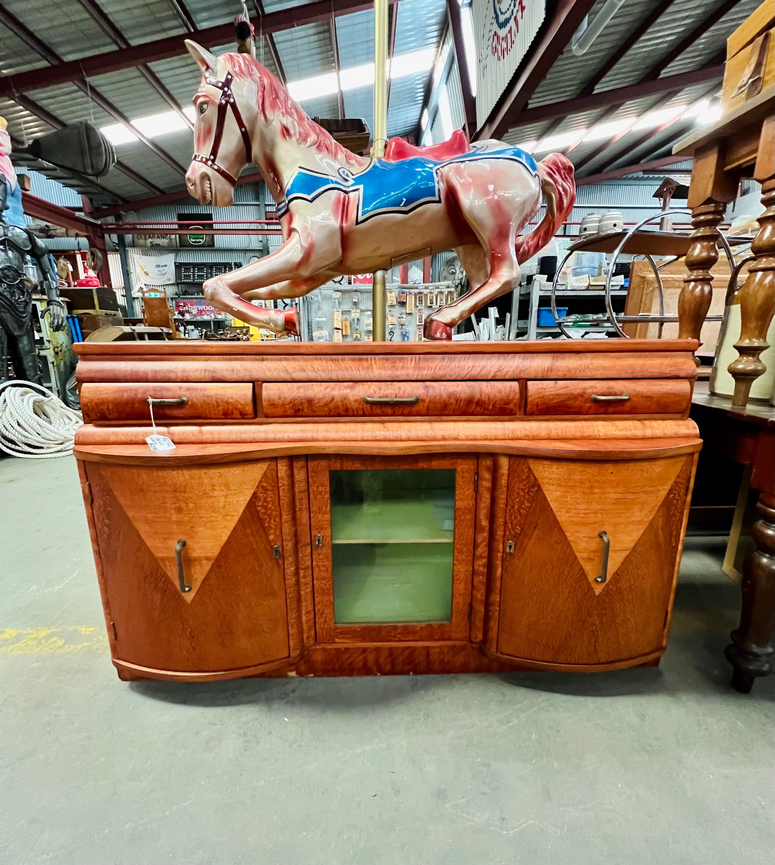 Retro Art Deco Buffet Sideboard