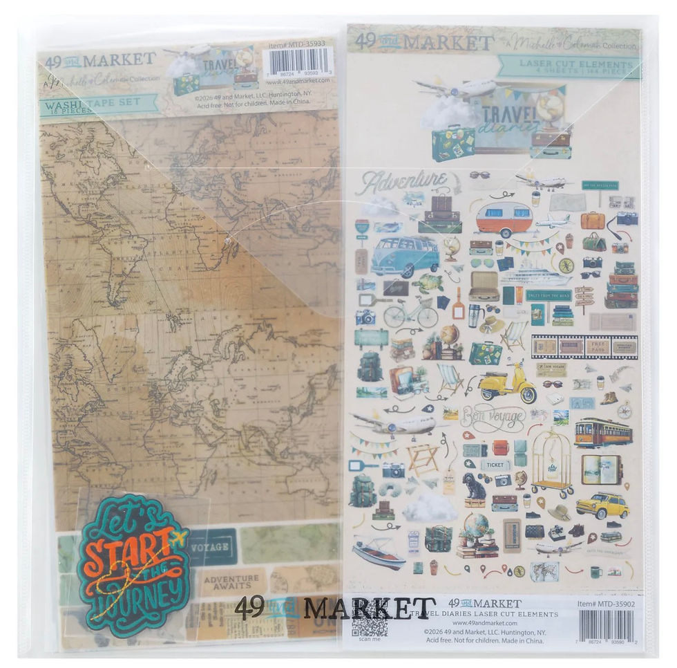 Thumbnail: 49 and Market Travel Diaries Collection Bundle with Patch