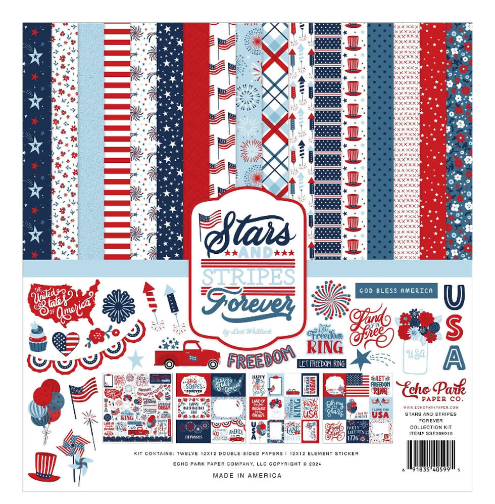 Stars and Stripes Echo Park Collection Kit
