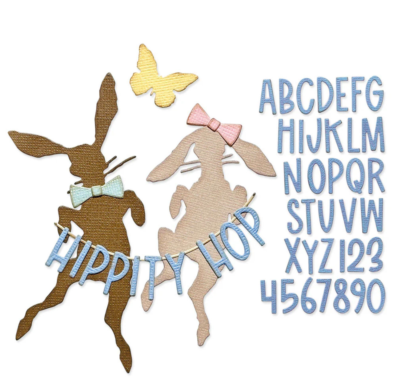 Sizzix Thinlets Hippity Hop 41 Dies