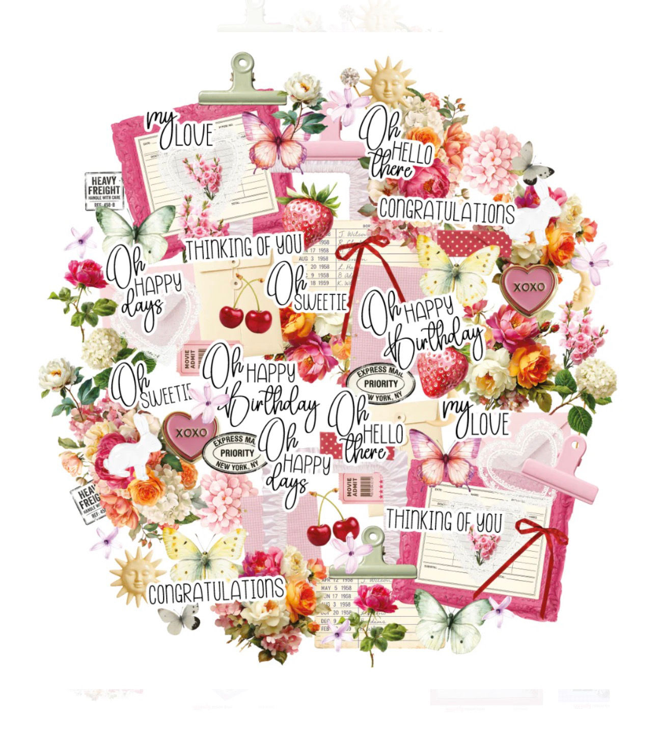 Uniquely Creative Oh So Lovely Creative Cuts Ephemera