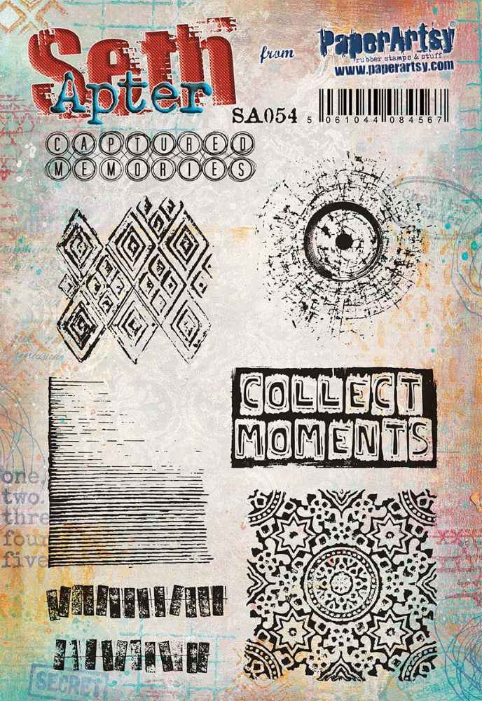 PaperArtsy Seth Apter Stamp Set SA054