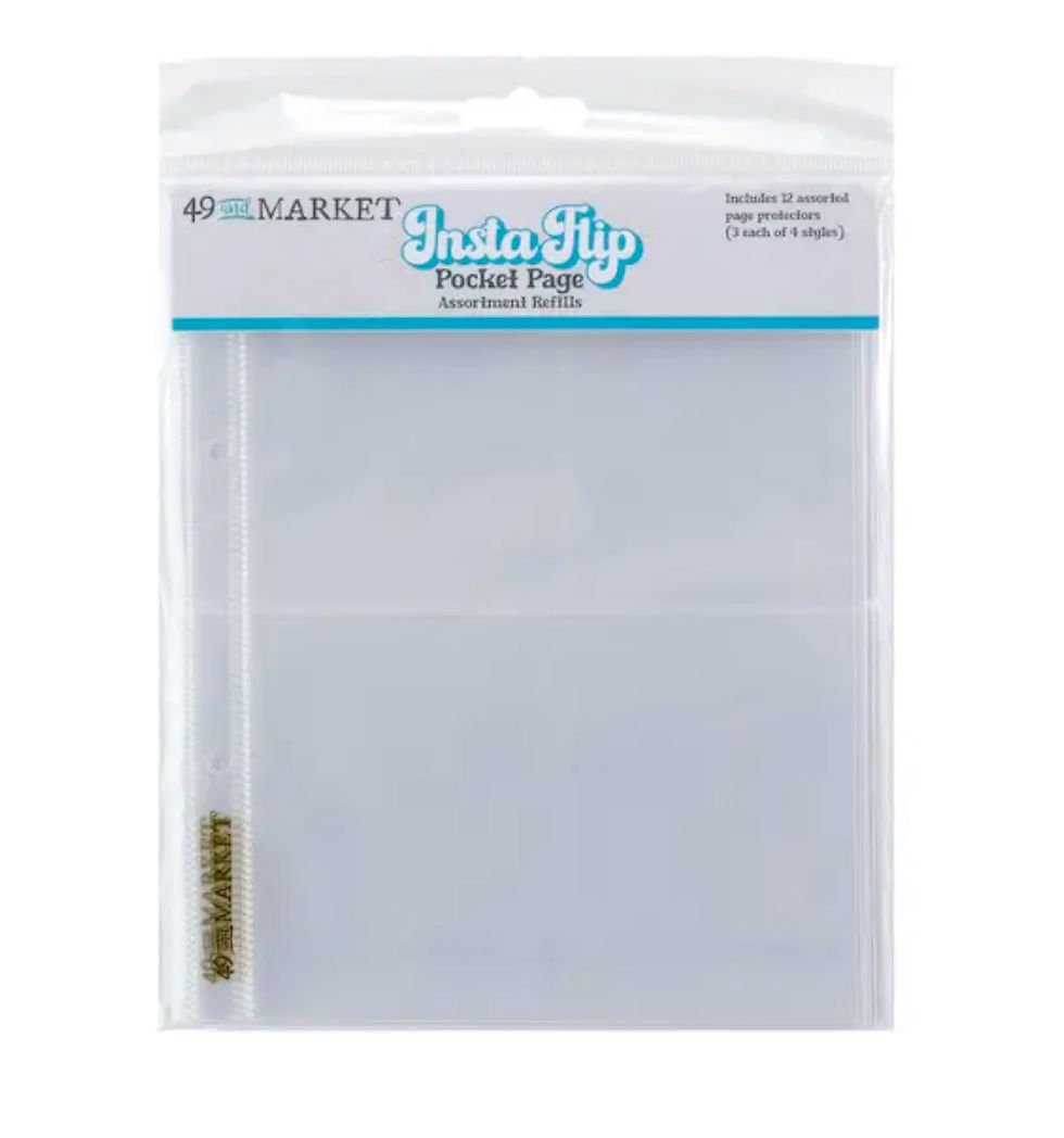49 and Market Insta Flip Pocket Page Assortment Refills