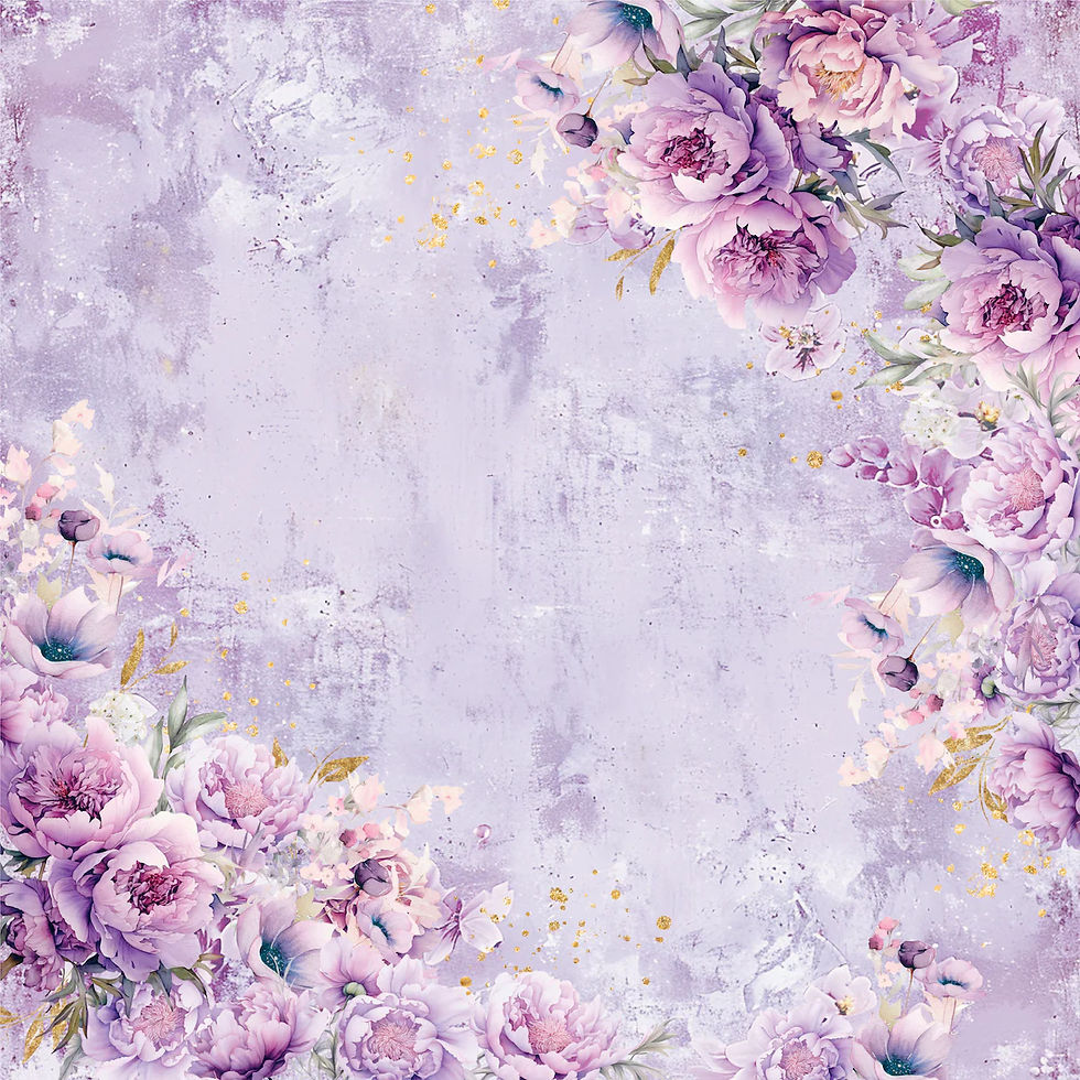 Thumbnail: Uniquely Creative Ultraviolet Delight Pretty Purples 12x12 Paper