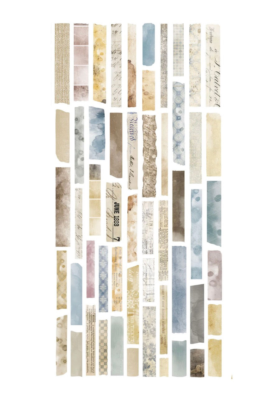 Thumbnail: 49 and Market Faded Memory Lane Cello Stickers