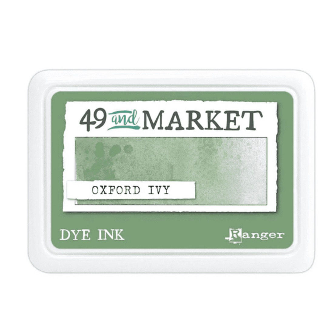 Ranger 49 and Market Dye Ink Pad Oxford Ivy