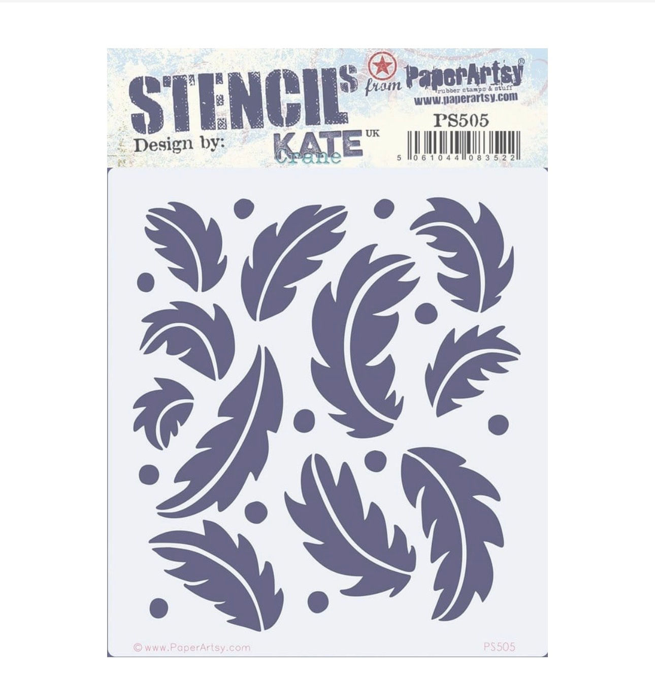 PaperArtsy Kate Crane Stencil PS505
