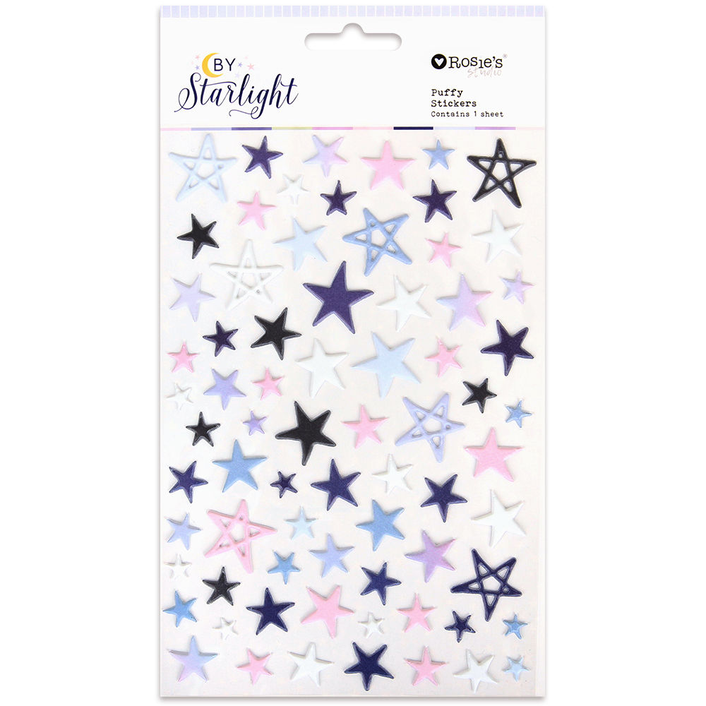 By Starlight Puffy Star Stickers