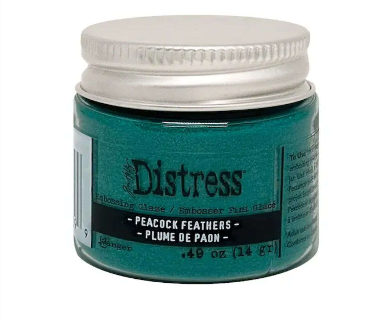 Tim Holtz Ranger Peacock Feathers Distress Embossing Glaze