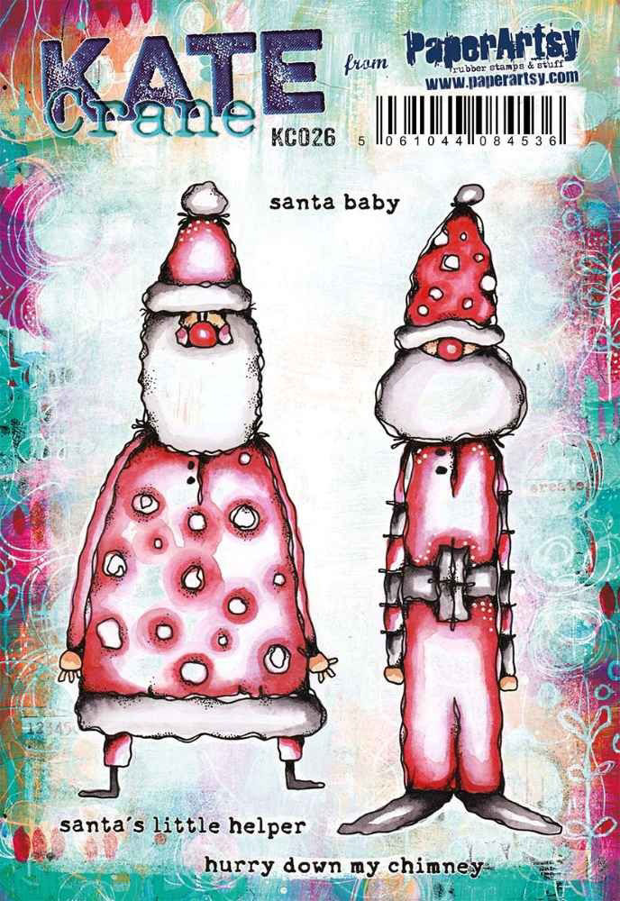 PaperArtsy Kate Crane Stamp Set KC026