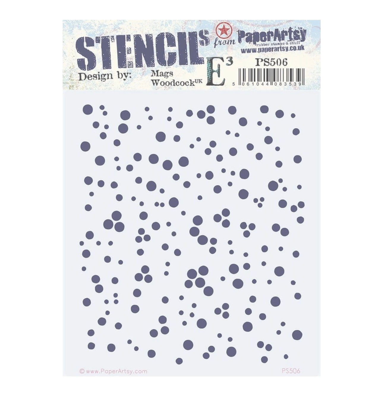 PaperArtsy Mags Woodcock Stencil PS506