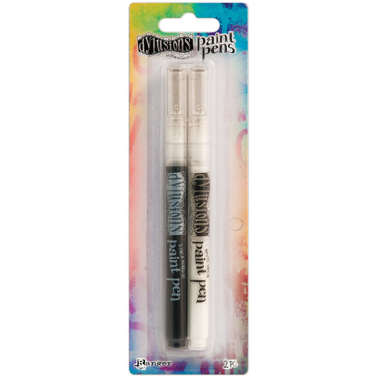 Dylusions Paint Pens - Black and White