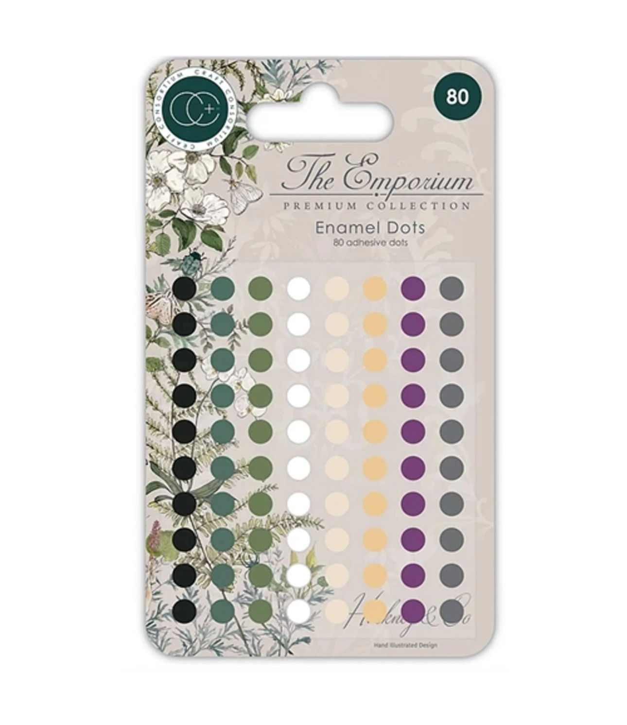 Craft Consortium The Emporium Enamel Dots