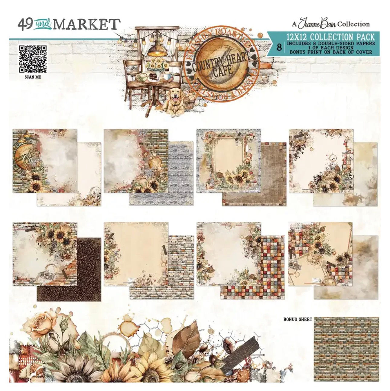 49 and Market Country Heart Cafe Collection Pack