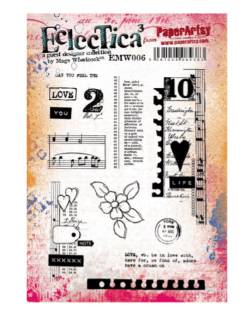 PaperArtsy Mags Woodcock Stamp Set EMW006