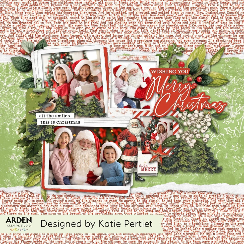 Thumbnail: Christmas Cheer 12x12 Paper Pad Arden Creative Studio