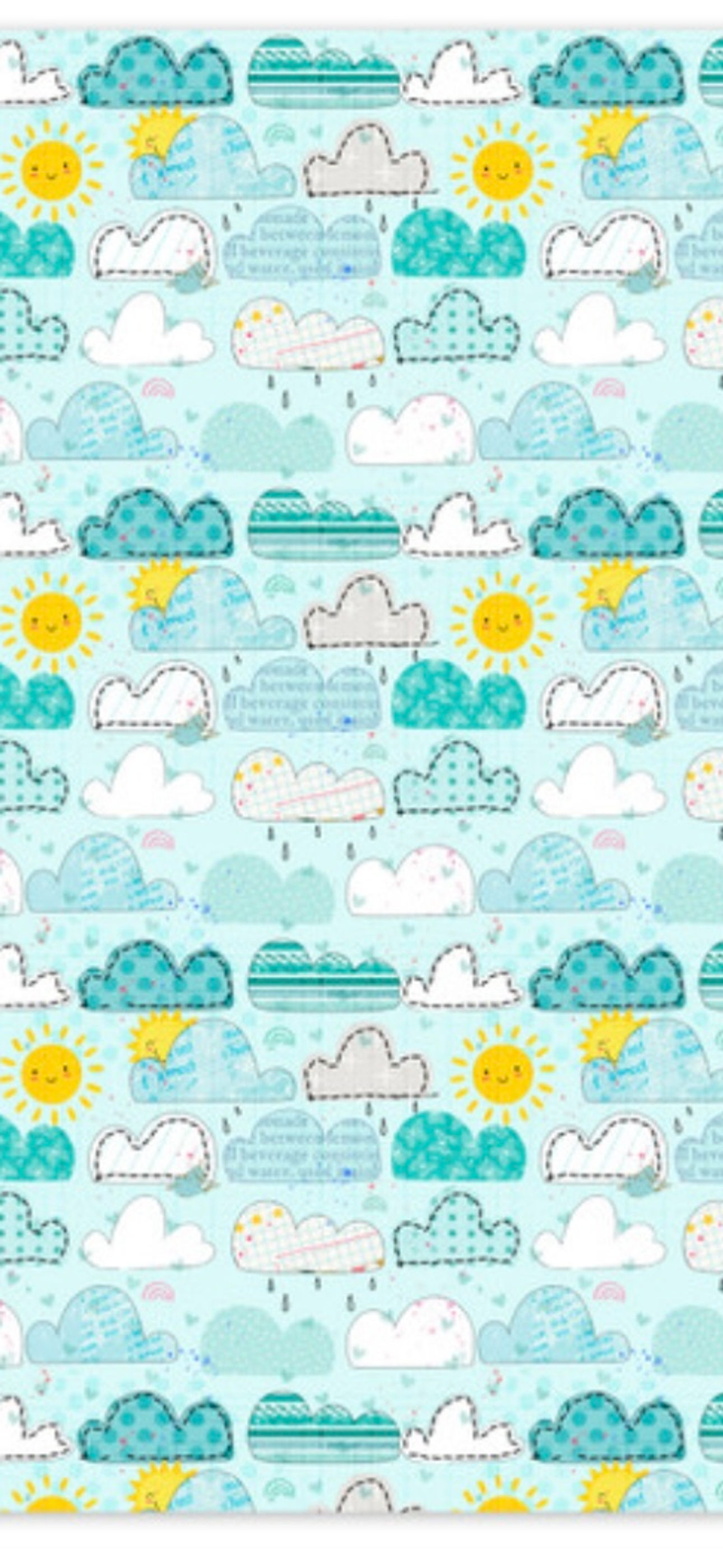 Pretty Little Studio You Are My Sunshine Watch The Clouds Single Sided Paper