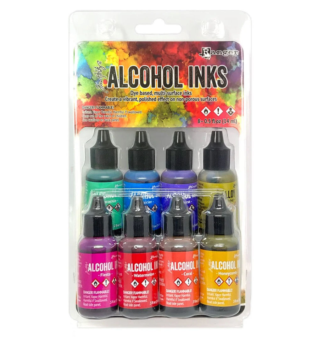 Tim Holtz Alcohol Ink Kit Spectrum Retro 8 Pack