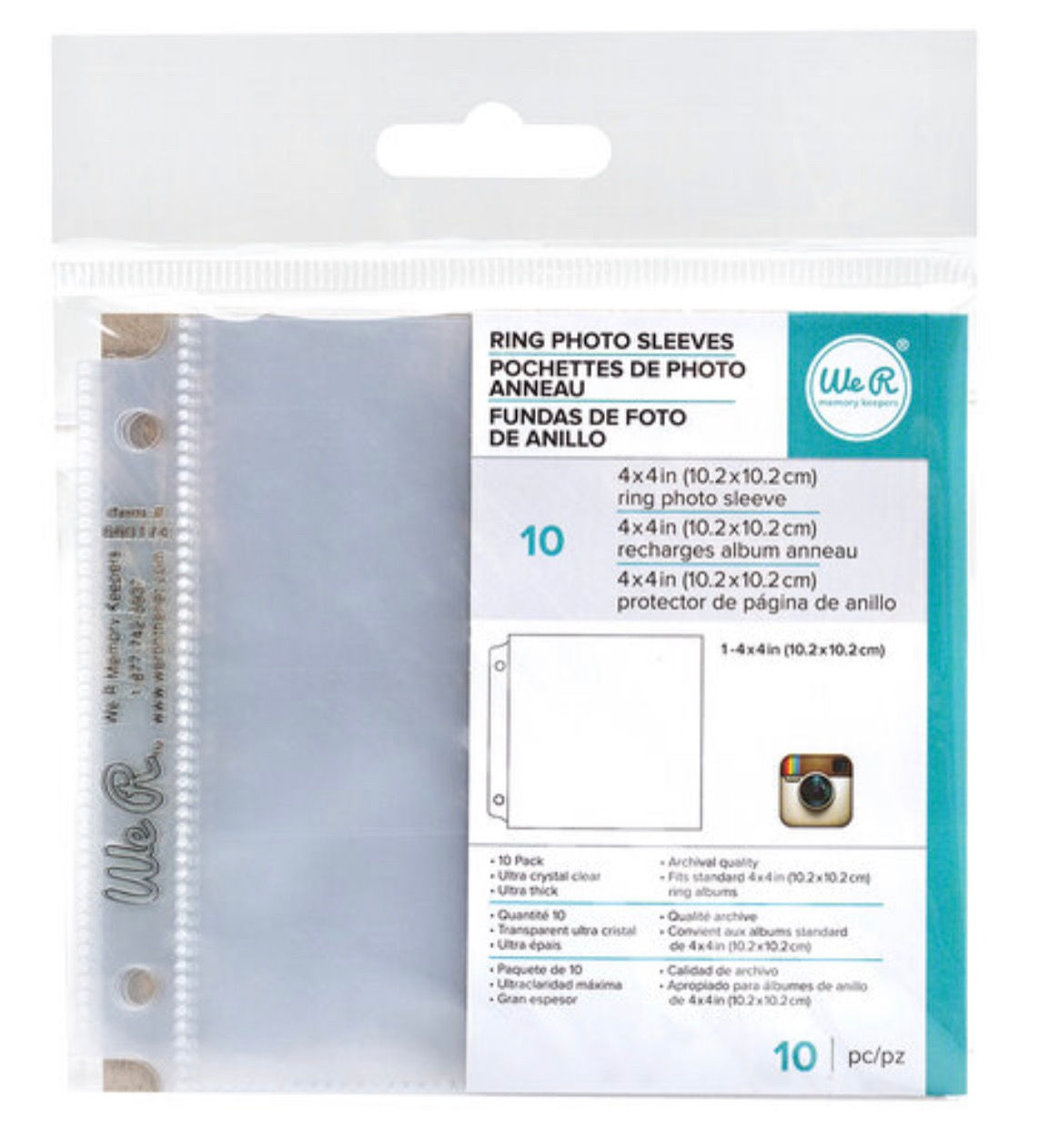 We R Memory Keepers 4 x 4 inch pocket pages 