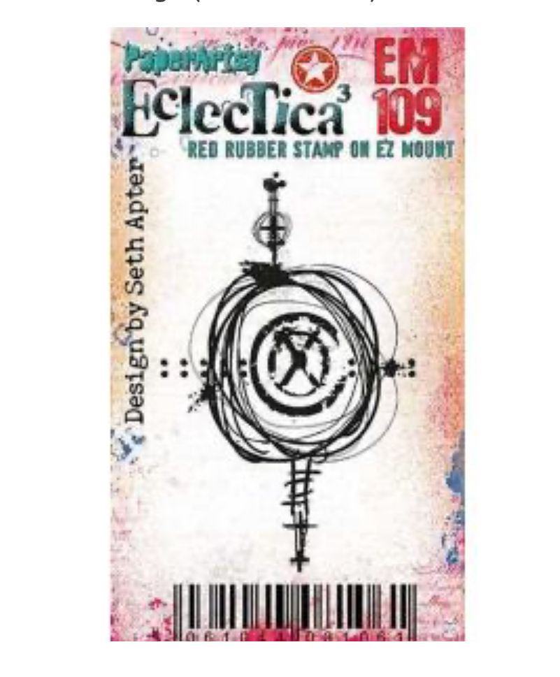 Seth Apter PaperArtsy Mini Stamp EM 109