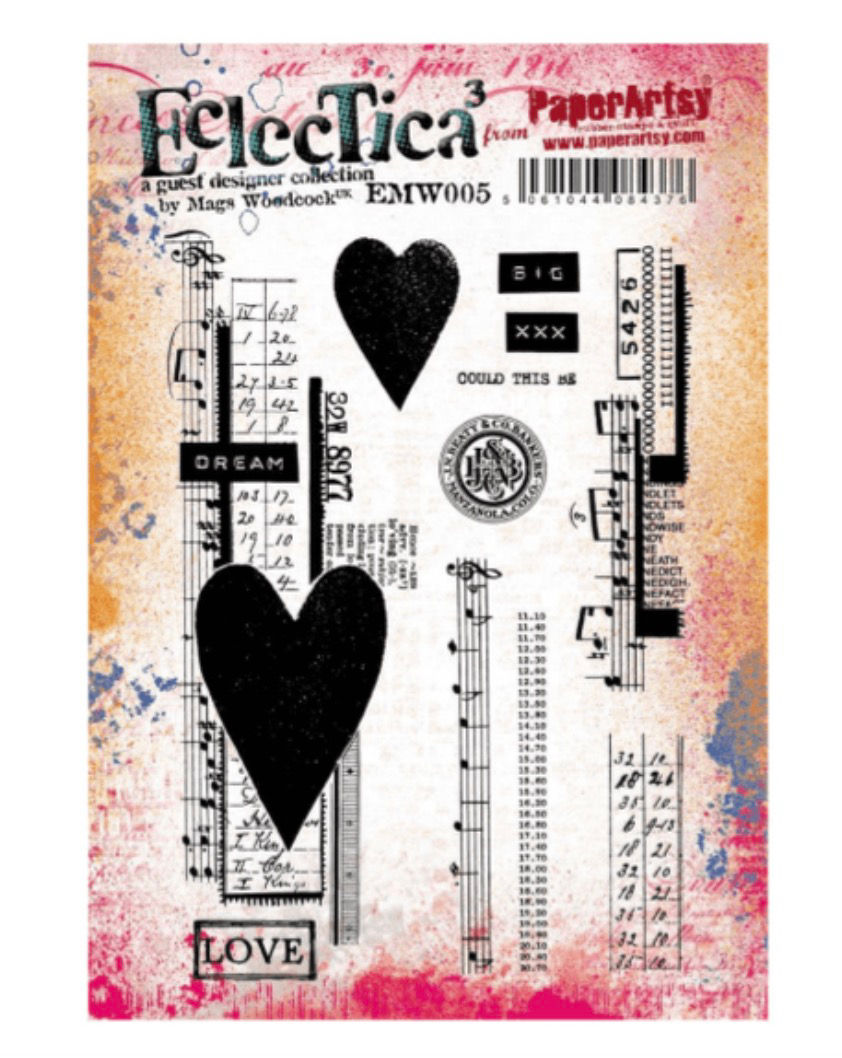 PaperArtsy Mags Woodcock Stamp Set EMW005