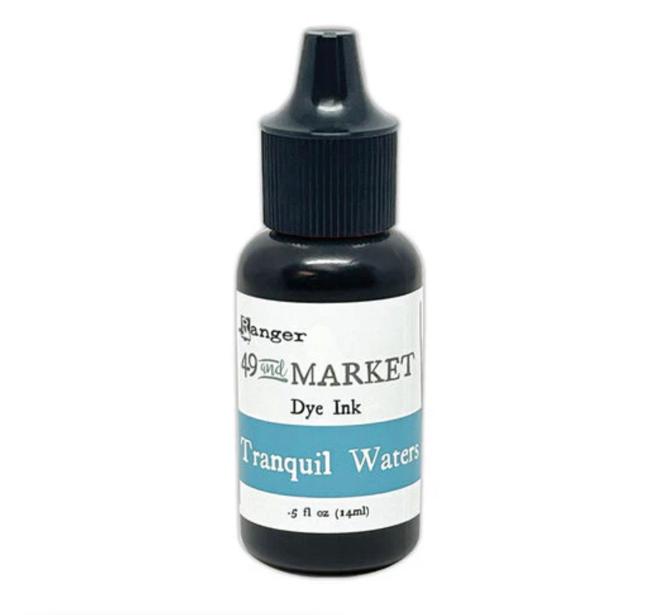 Ranger 49 and Market Tranquil Water Dye Ink Reinker