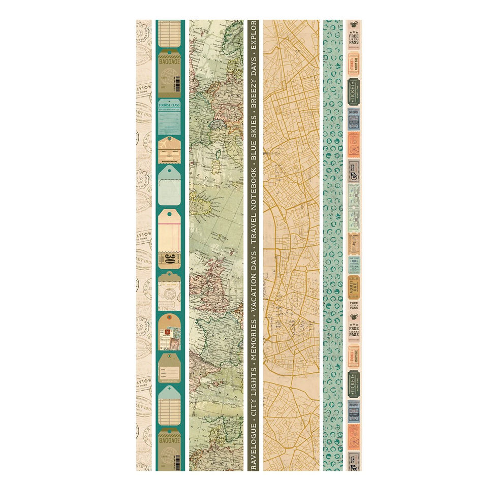 Thumbnail: 49 and Market Travel Diaries Washi Sheets