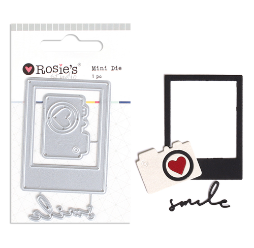 Rosie’s Studio Mini Die Polaroid and Camera | Twilight Crafts