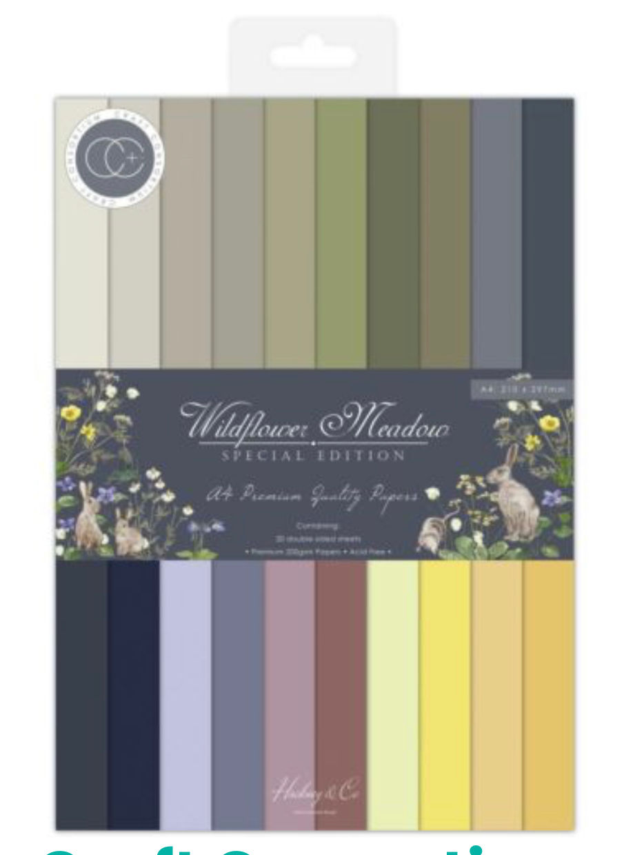 Craft Consortium A4 Wildflower Meadow 20 Sheets