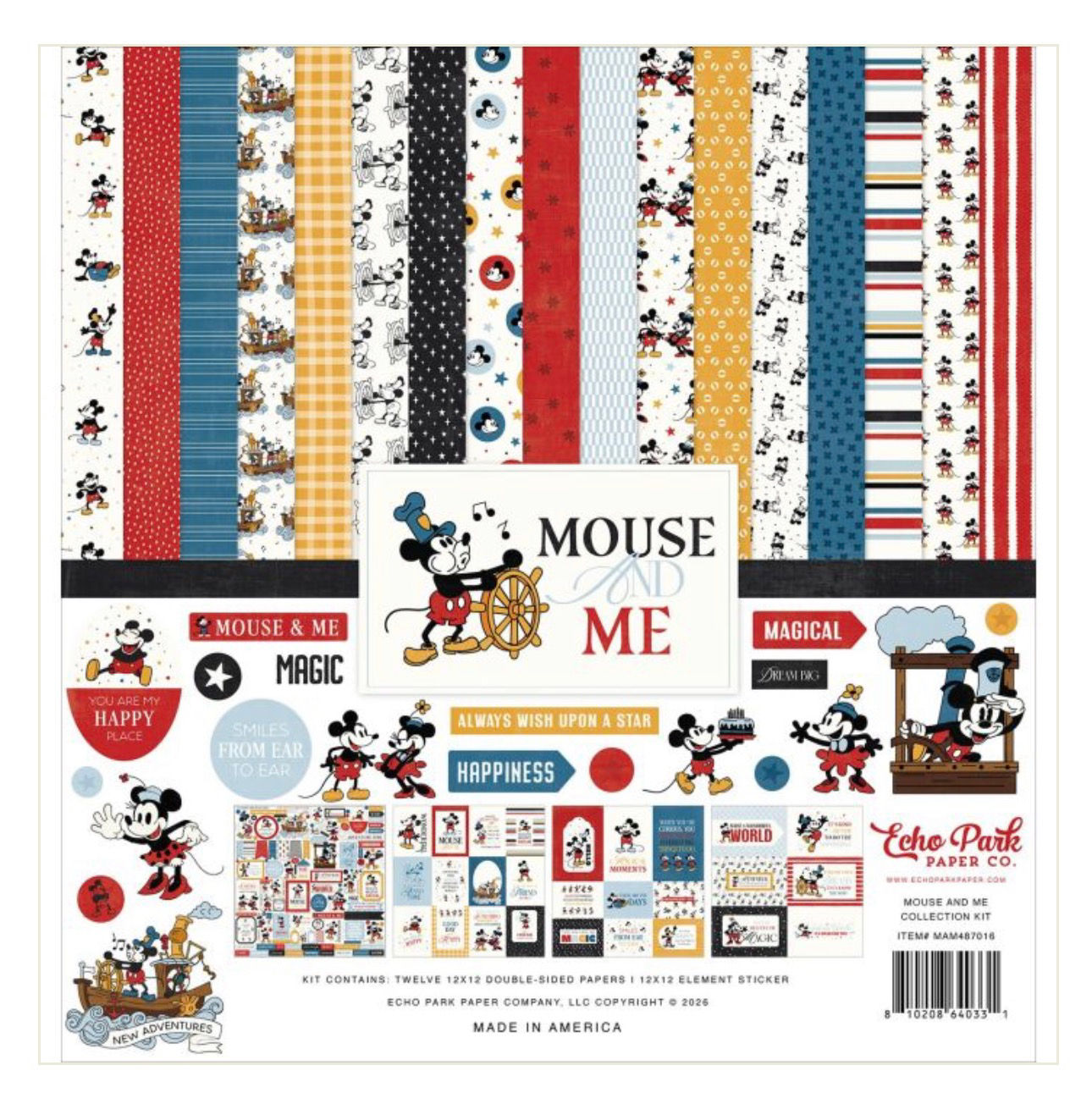 Echo Park Mouse and Me Collection Kit