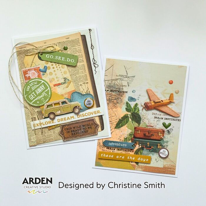 Thumbnail: Been There Arden Creative Studio This Way Stencil