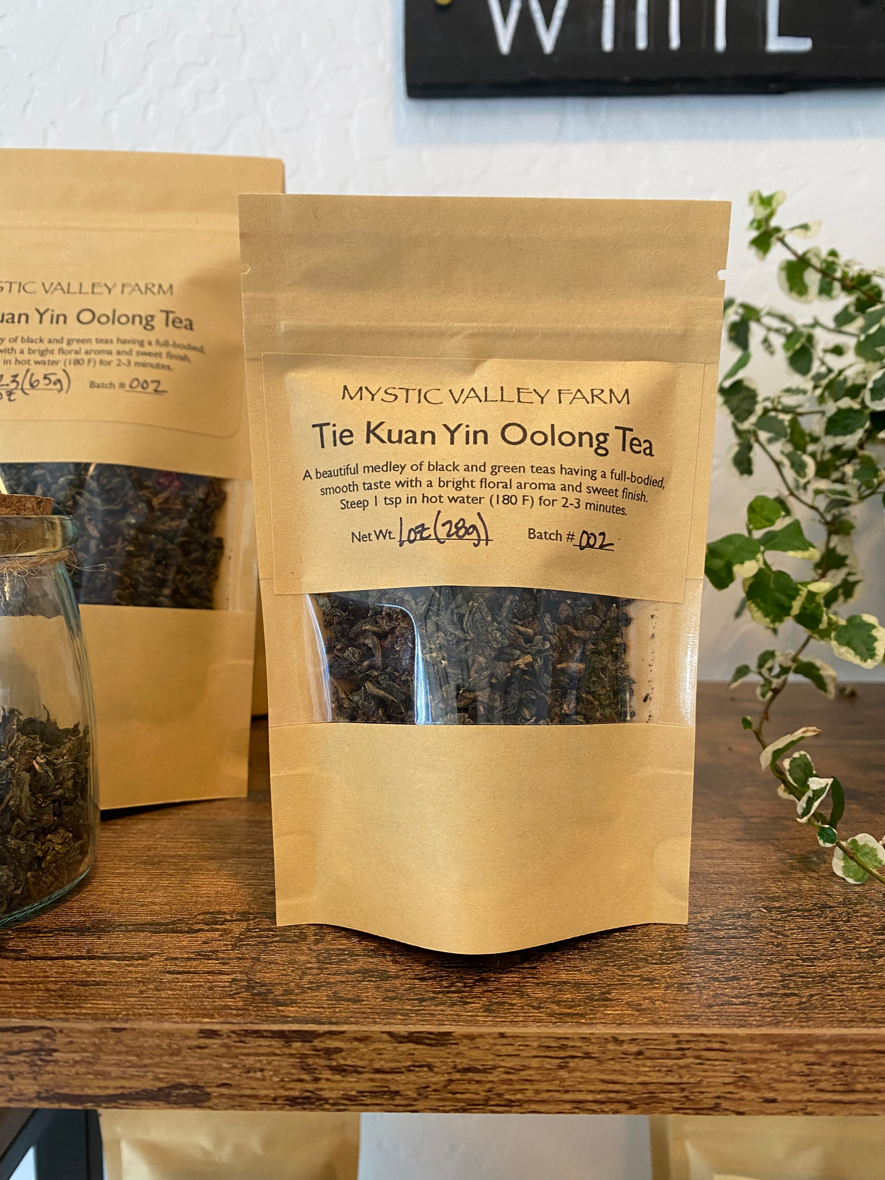 Product: Tie Kuan Yin Oolong Tea
