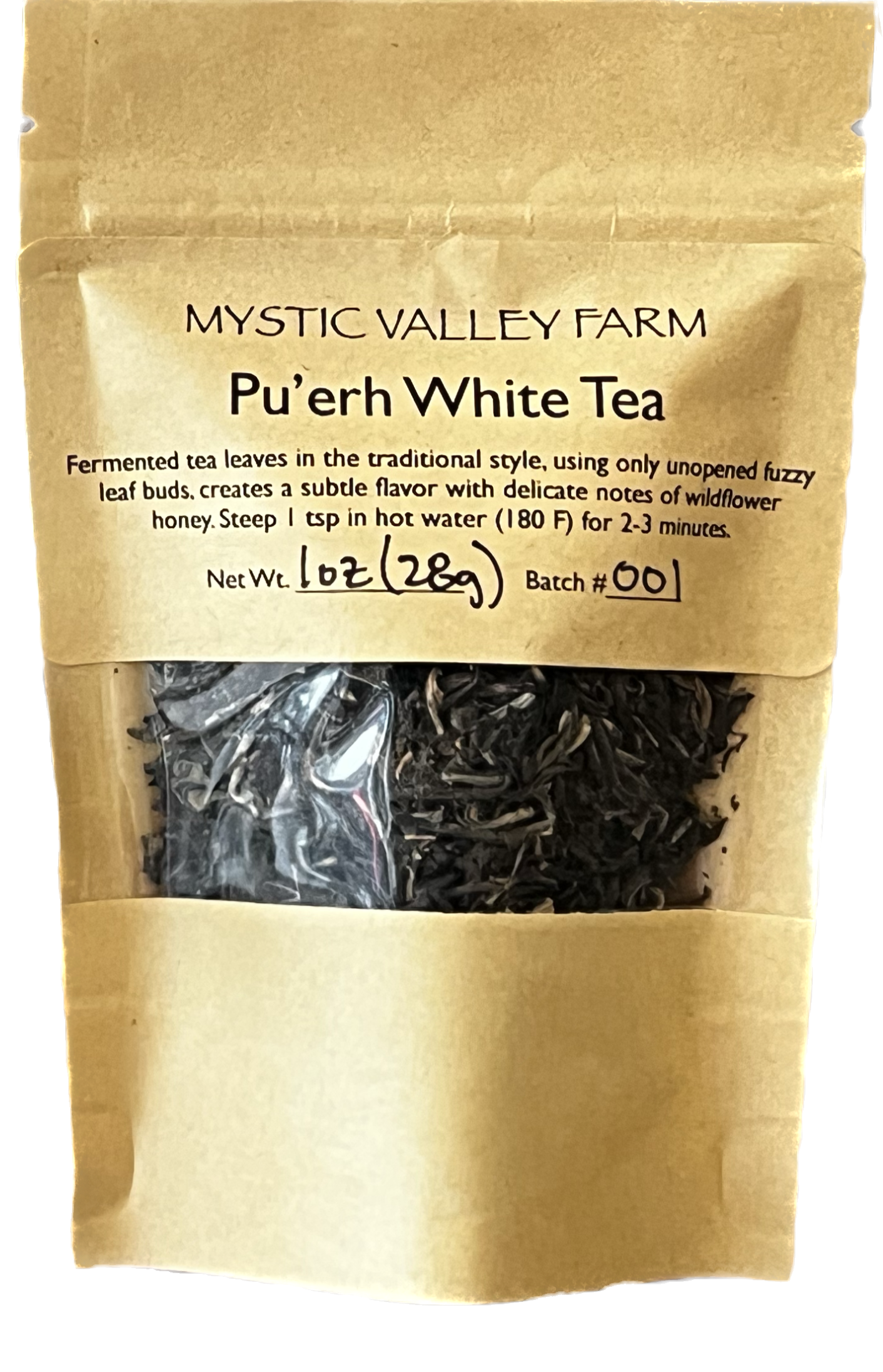 Product: Pu'erh White Tea
