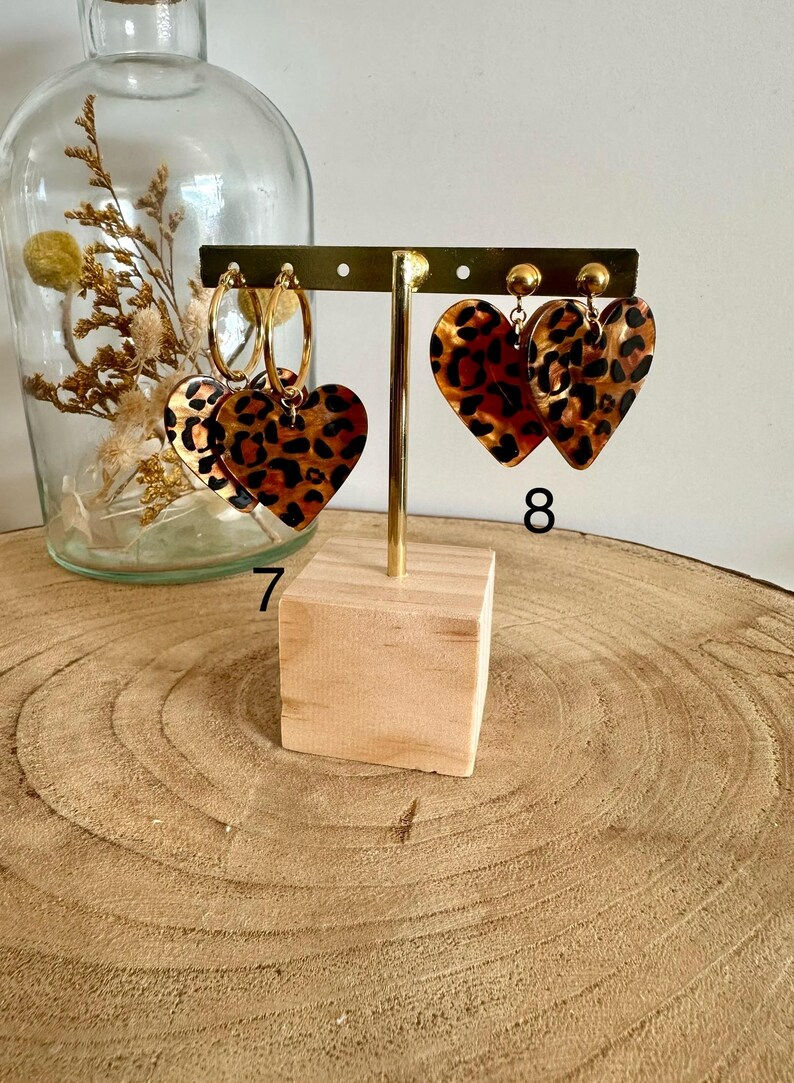 Miniature : Boucles d'oreilles Feline love