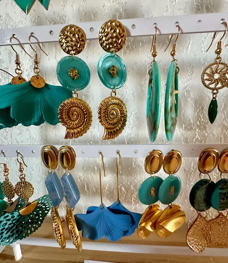 Miniature : Boucles d'oreilles Blue