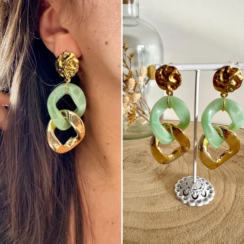 Miniature : Boucles d'oreilles Mylene
