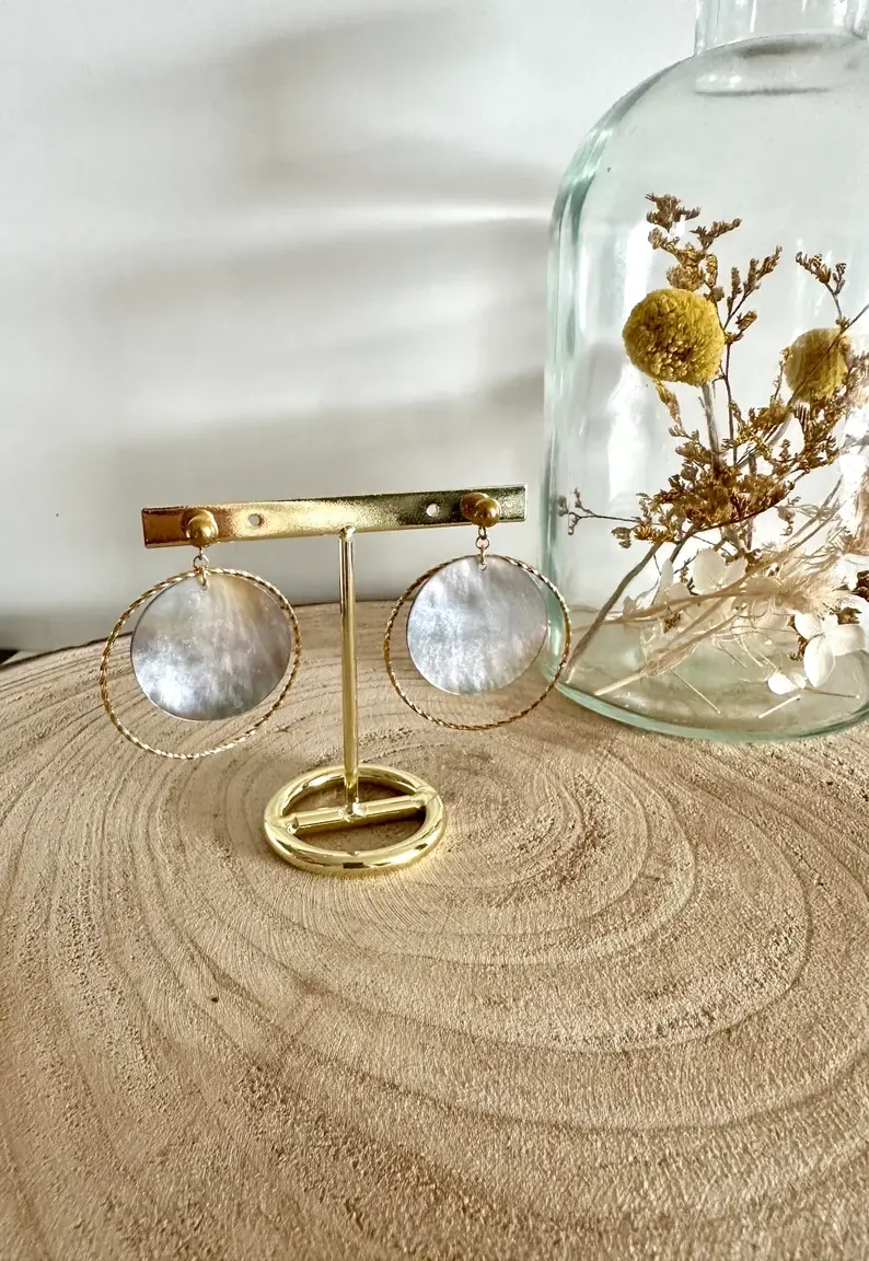 Miniature : Boucles d'oreilles Oceane