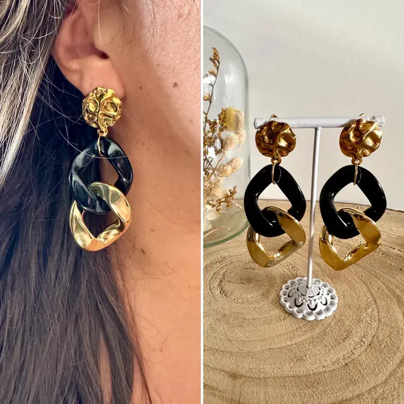 Miniature : Boucles d'oreilles Mylene