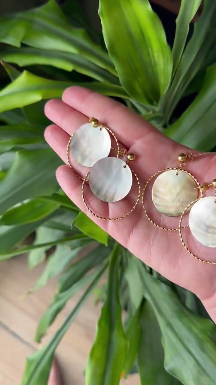 Miniature : Boucles d'oreilles Oceane