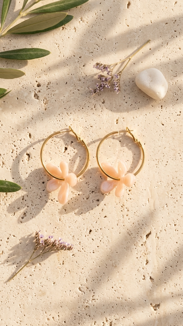 Miniature : Boucles d'oreilles Marguerite