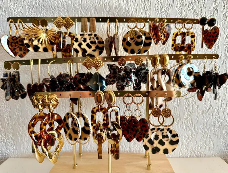 Miniature : Boucles d'oreilles Feline