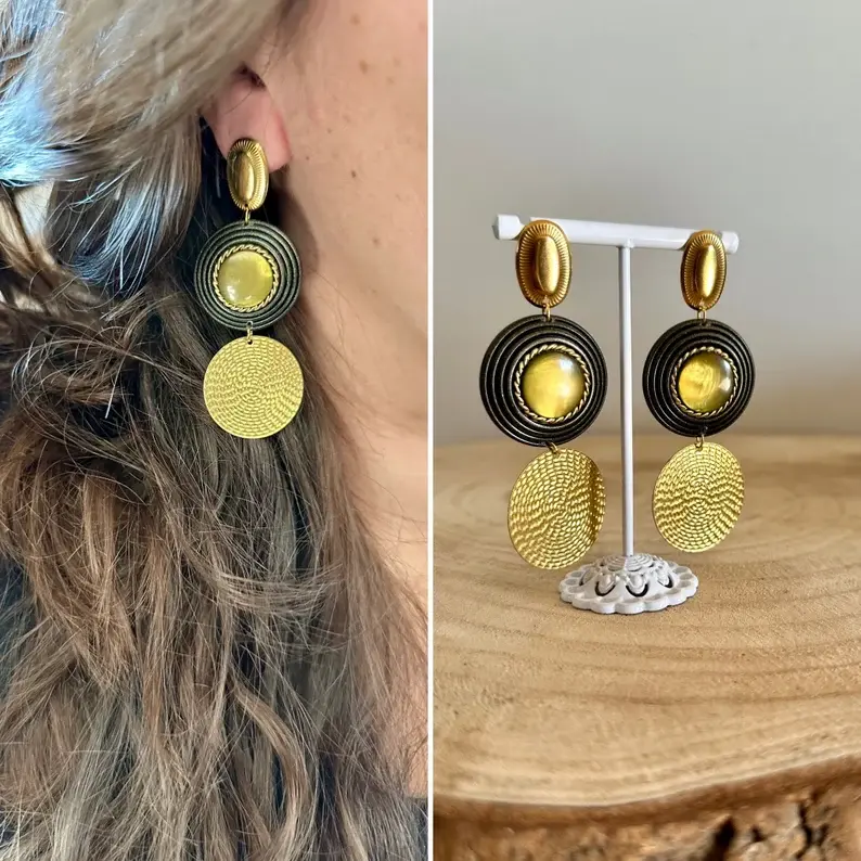 Boucles d'oreilles Colette