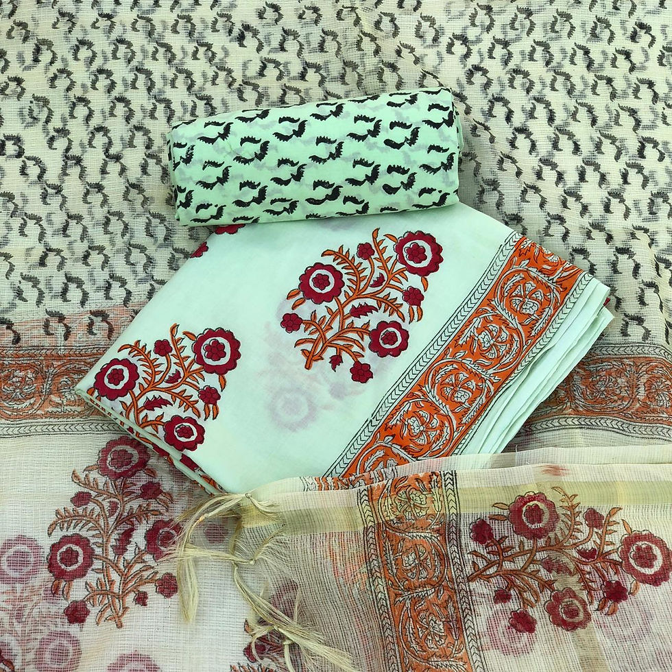 Handblock Suit Set